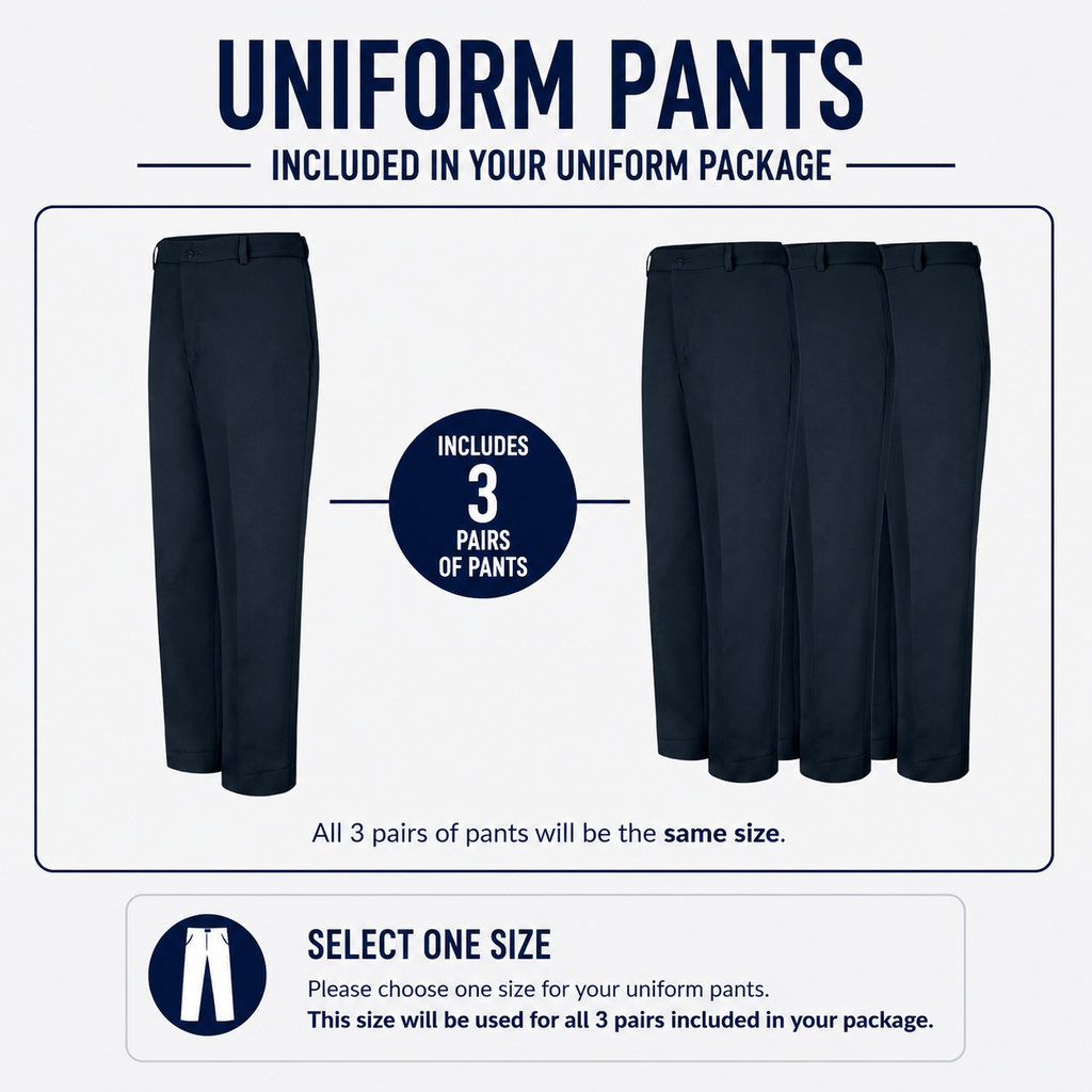 Men's Uniform Package